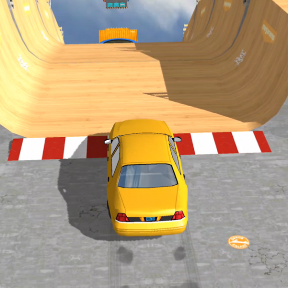 Mega Ramp Car Jumping BoomBit