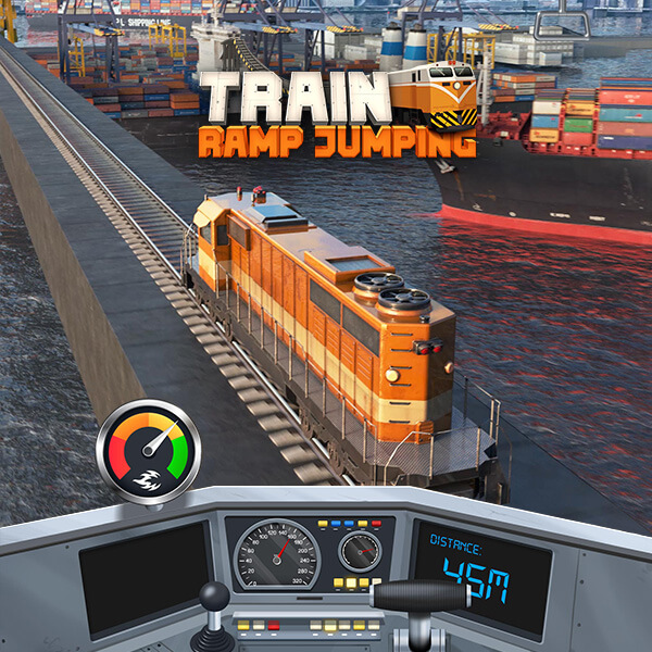 Train Ramp Jumping