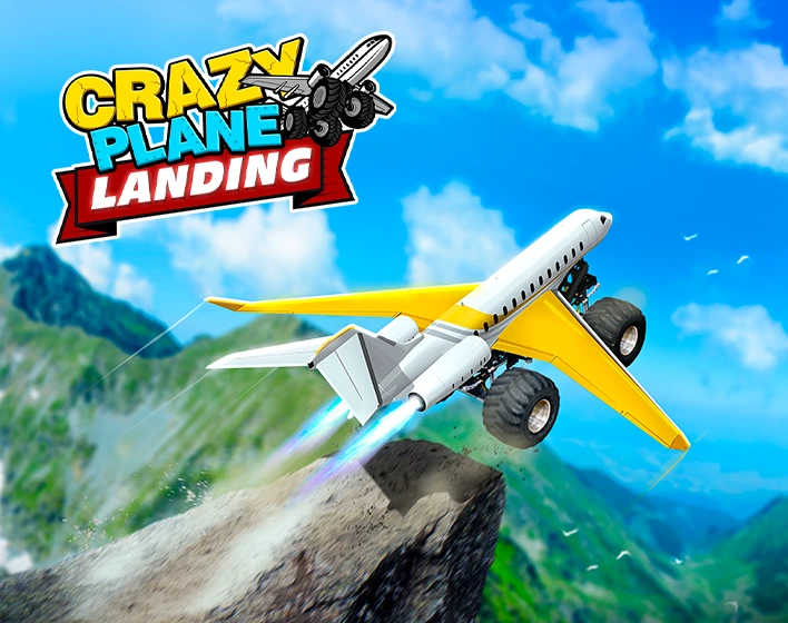 Crazy plane landing