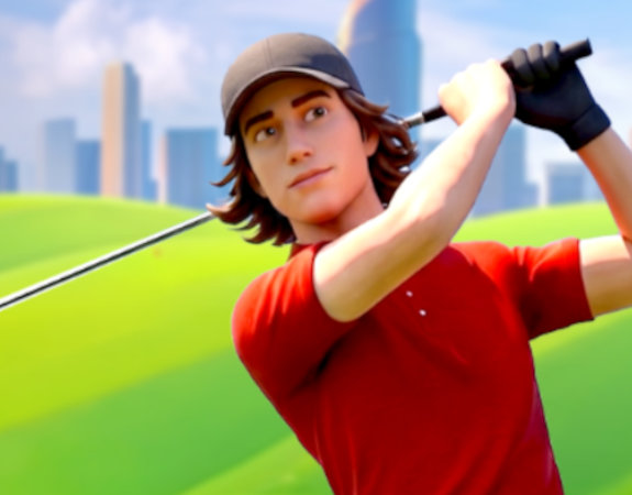 Golf banner mobile